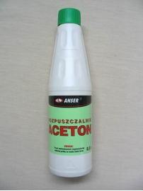 Rozpuszczalnik Aceton 0,5 l