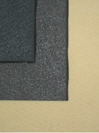 Guma transparent-krepa 3 mm czarna