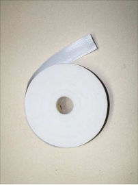 Pas tapicerski biały silikonowy 50mm 100 mb